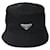 Prada Re-Nylon Bucket Hat mit Triangle-Logo Schwarz  - Ansicht 1