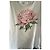 Autre Marque Ground Y T-shirt in cotone bianca con stampa peonia Rosa Bianco Verde - vista 3