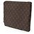 Clutch Louis Vuitton Monogram Etui Voyage GM Marrone Fuschia - vista 2