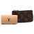 Louis Vuitton Monogram Pochette Clé Geldbörse/Münzbeutel Braun - Ansicht 7