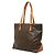 Borsa Tote Cabas Mezzo Monogram Louis Vuitton Marrone - vista 2