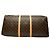 Louis Vuitton Monogram Keepall Bandoulière 60 Borsa Boston Marrone - vista 3
