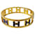 Hermès Hermes HERMES Rond H Bangle Reversible Blue Golden  - view 1