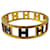 Hermès Hermes HERMES Rond H Bangle Reversible Blue Golden  - view 2