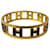 Hermès Hermes HERMES Rond H Bangle Reversible Blue Golden  - view 4