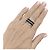 Anello Chanel, "Ultra" in oro bianco, ceramica nera e diamanti. - vista 5