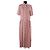 Autre Marque Vestido AML Paris de algodón rosa
