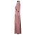 Autre Marque Vestido AML Paris de algodón rosa - vista 3