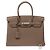 Hermès Borsa HERMES Birkin 30 in Pelle Étoupe - 103717 Taupe