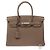 Hermès Borsa HERMES Birkin 30 in Pelle Étoupe - 103717 Taupe - vista 3