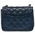 Borsa CHANEL Timeless/Classique in Pelle Blu Navy - 103730 - vista 3