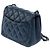 Borsa CHANEL Timeless/Classique in Pelle Blu Navy - 103730 - vista 5