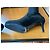 Lk Bennett Botas altas de ante elástico negro Sylvie L.K. Bennett - vista 12