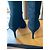 Lk Bennett Botas altas de ante elástico negro Sylvie L.K. Bennett - vista 8