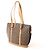 Borsa a tracolla Louis Vuitton Babylone Classic Monogram Canvas marrone M51102 - vista 2