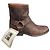Frye Leder Stiefeletten Braun