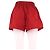 Short de nylon rojo Prada Roja