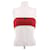 Top bandeau rosso Prada  - vista 1