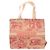 Borsa tote Dioriviera in rafia e toile de Jouy Beige