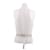 Versace Culotte bianca con strass Bianco - vista 2