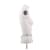 Versace Culotte bianca con strass Bianco - vista 3
