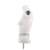 Versace Culotte bianca con strass Bianco - vista 4