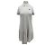 Lacoste Polo-Kleid weiß