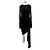 Schwarzes Viscose Kleid von Alexandre Vauthier Größe 38