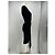 Schwarzes Viscose Kleid von Alexandre Vauthier Größe 38 - Ansicht 4