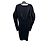 Alexandre Vauthier Schwarzes Kleid mit V-Ausschnitt - Ansicht 2