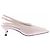 Autre Marque Slingback in raso bianco - vista 5