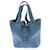 Hermès Borsa in pelle blu "Picotin Lock" - vista 3