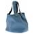 Hermès Borsa in pelle blu "Picotin Lock" - vista 4