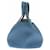 Hermès Borsa in pelle blu "Picotin Lock" - vista 5