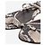 Autre Marque Braune Schlangenleder-Sandalen - Größe EU 38 - Ansicht 3