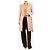 Chanel Abrigo de tweed rosa con cinturón - talla UK 8 - vista 6