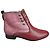 Autre Marque Stivaletti Karine Arabianù in pelle rosso e rosa