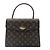 Borsa Louis Vuitton Malesherbes Marrone Monogramma