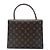 Borsa Louis Vuitton Malesherbes Marrone Monogramma - vista 2