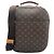 Louis Vuitton Monogram Schultertasche Braun Schwarz Mehrfarben Monogramm