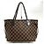 Bolso Tote Louis Vuitton Neverfull PM Castaño Fucsia Damier ebene - vista 4