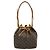 Noe Borsa a Spalla Louis Vuitton Petit Noé Marrone Nero Blu Monogramma
