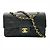 Borsa a tracolla Chanel Matelassé 23 Nero