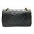 Borsa a tracolla Chanel Matelassé 23 Nero - vista 2