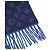 Stola in cashmere Louis Vuitton Monogram Gradient Blu navy - vista 2
