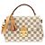 Borsa Louis Vuitton Damier Azur Croisette Blu