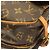 Borsa a Spalla Louis Vuitton Monogram Saumur Marrone - vista 2