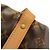 Borsa a Spalla Louis Vuitton Monogram Saumur Marrone - vista 7