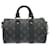 Louis Vuitton Monogram Eclipse Reverse Keepall Bandoulière 25cm Schwarz Grau - Ansicht 2