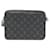 Borsa a tracolla Louis Vuitton Monogram Eclipse Reverse Trio Messenger Nero Grigio  - vista 2